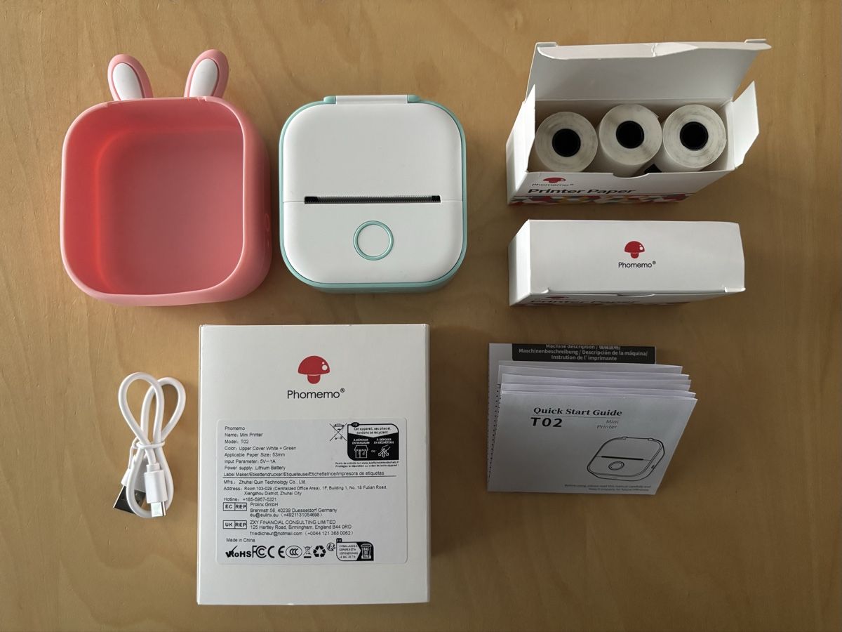 Stampanti: Phomemo Mini-Printer T02 – Usato da Niederwangen b. Bern venduto da muidop 2