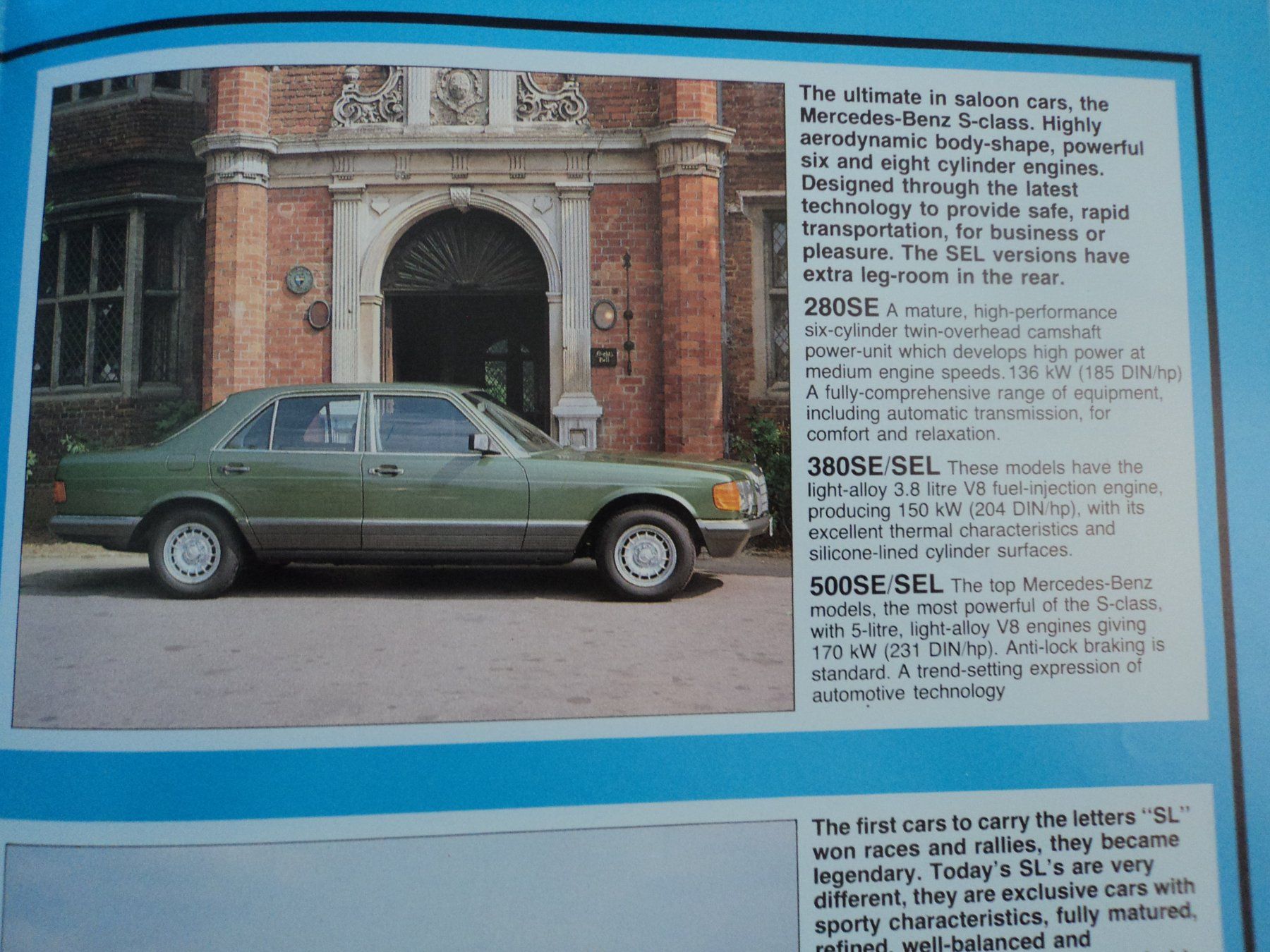 Mercedes-Benz Dokumente: Prospekt Mercedes Benz Programm 1983 500SEC 300GD  etc – Gebraucht aus Schwarzenburg von modelCARama 5