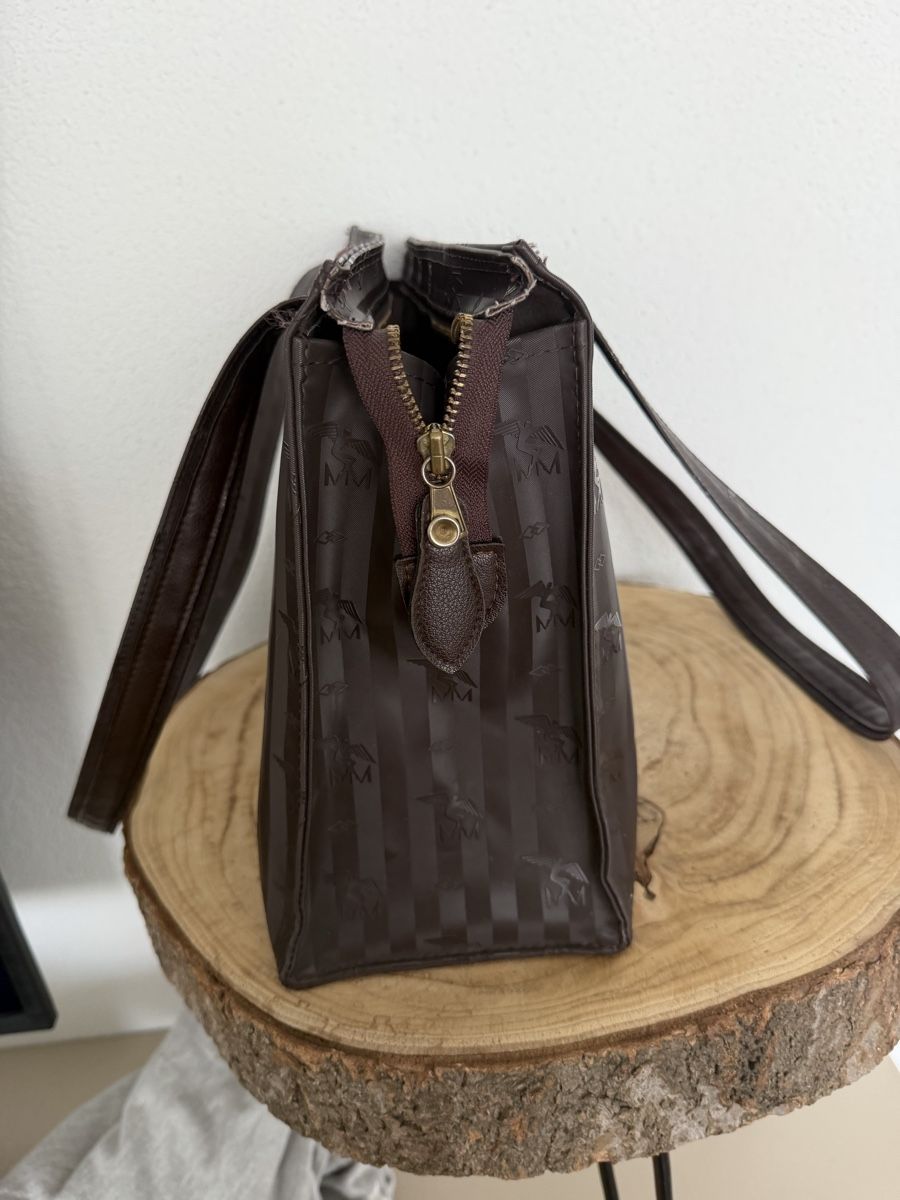 Maison Mollerus Taschen: Maison Mollerus MM Shopper Handtasche Braun  – Gebraucht aus Hägglingen von Raff_Ella 2