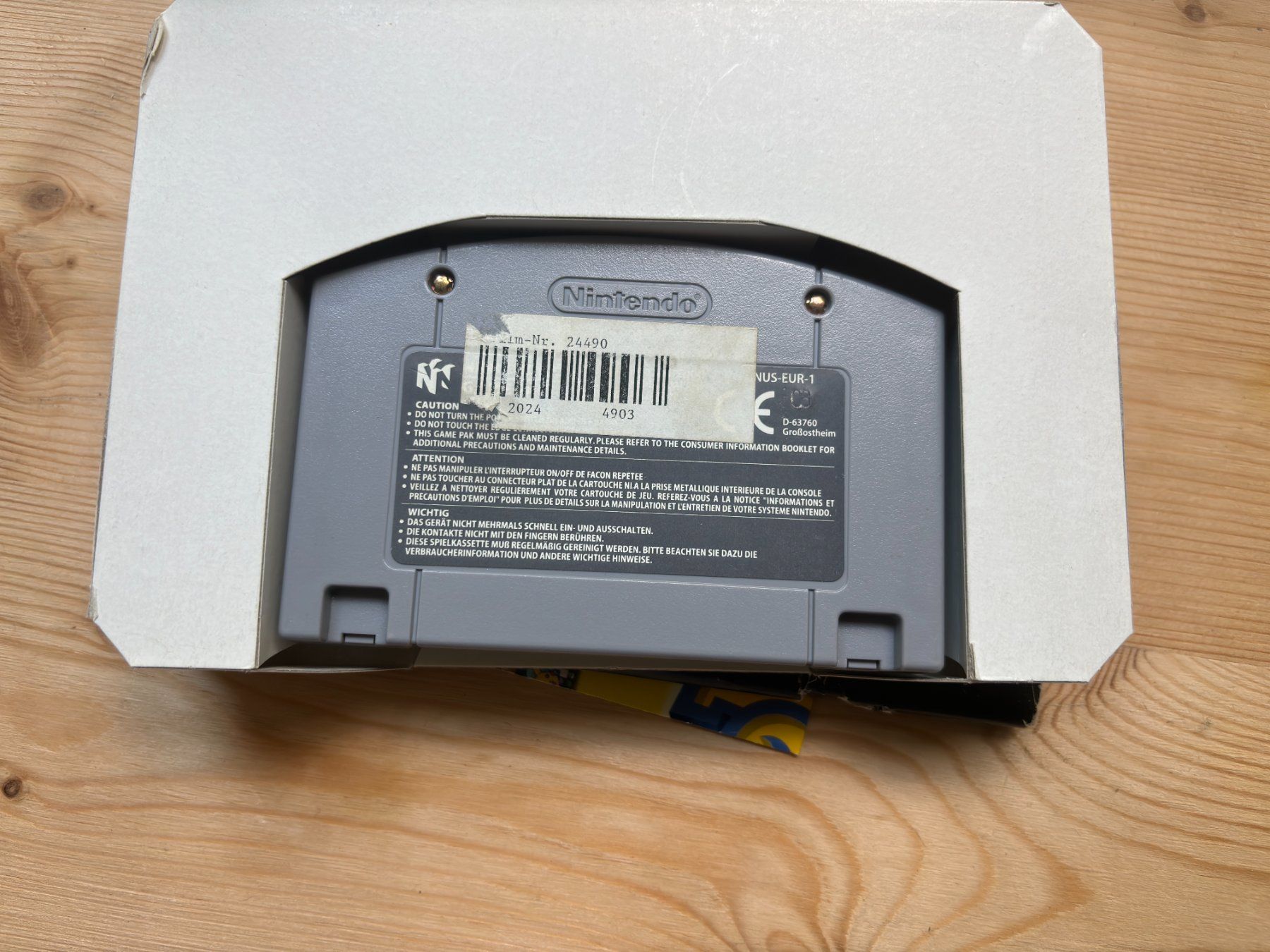 Nintendo Giochi: Paper Mario N64 OVP – Usato da Zürich venduto da langia 3
