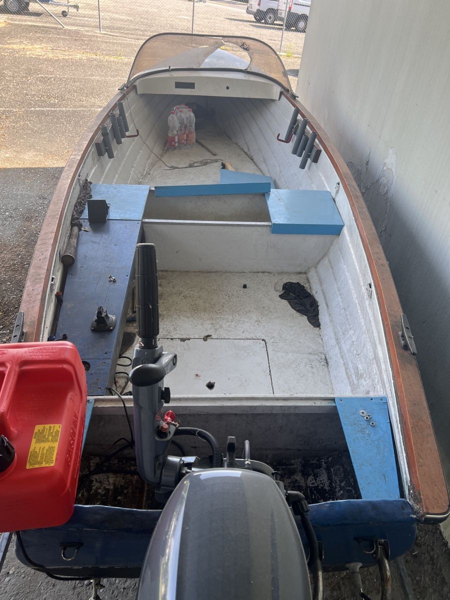 Hensa Boote: Fischerboot Hensa / De Luxe Combi mit fast neuem 8ps – Gebraucht aus Scheuren von Hilo1 5