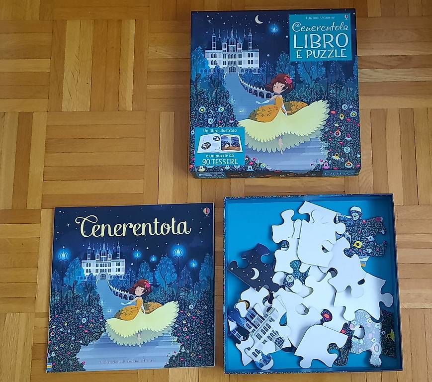 Puzzle: Cenerentola Libro e Puzzle – Usato da Tesserete venduto da bab_7ztk 1