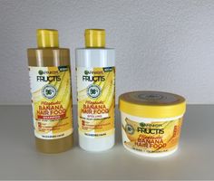 Garnier Fructis Banana Hair Food Shampoo Set