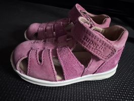 Superfit Sandalen Pink Nubukleder Lauflernschuhe |Gr. 20|Neu