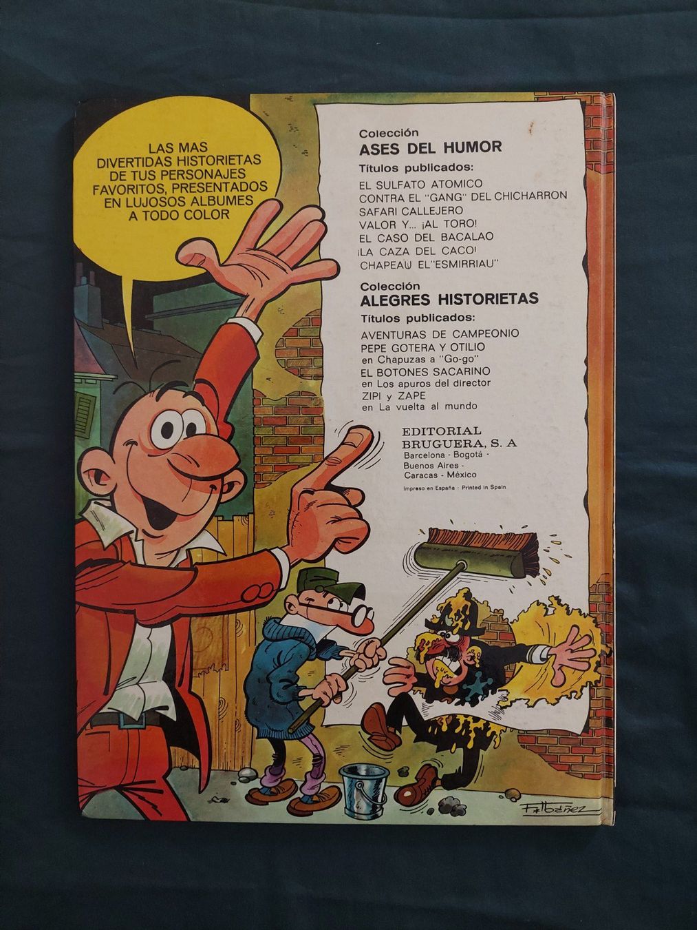 Comics: Mortadelo y Filemon T.5 Pepe Gotera EO 1971 BE+ – Gebraucht aus Genève von Blu_BD 1