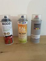Diverse Farben Lacke usw