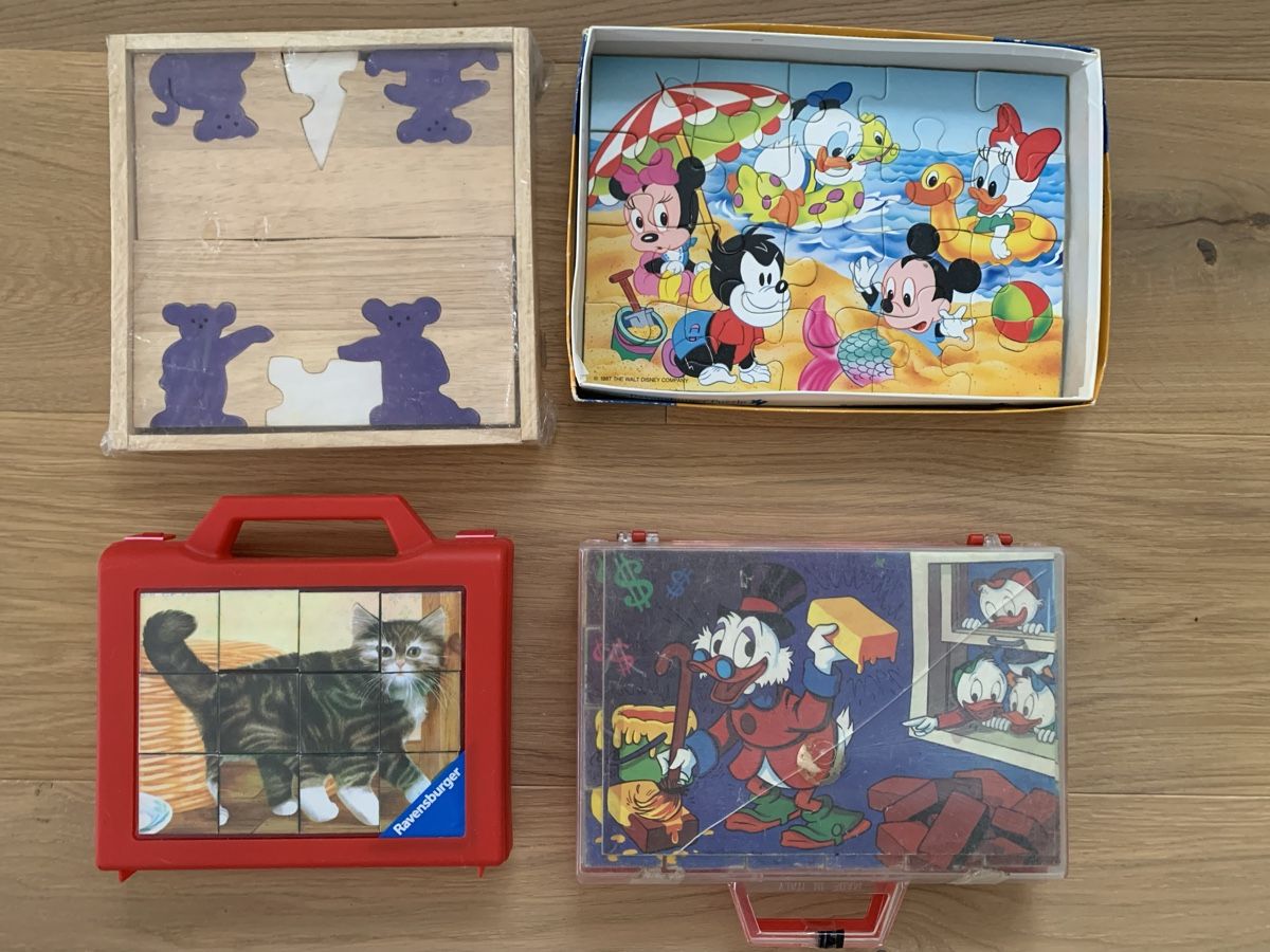 Puzzle: Puzzle Kinder 4 Stück – Usato da Udligenswil venduto da Trisha70