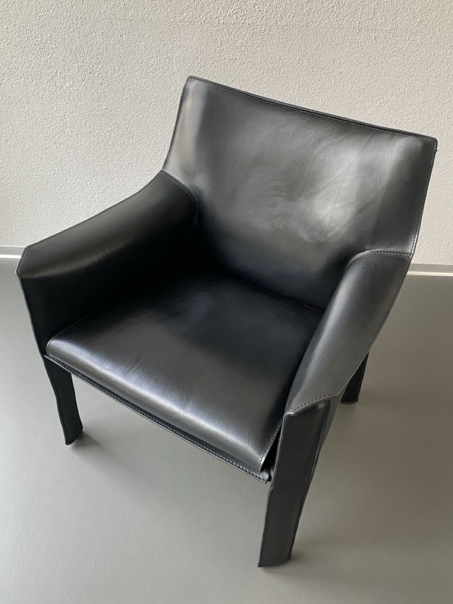 Cassina Sessel: Cassina Cab 414 Sessel Mario Bellini 2 v. 2 – Gebraucht aus Dulliken von timemachine 3