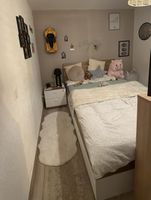 Bett mit Matratze & viel Stauraum inkl. Nachttisch