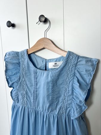 Mädchenkleid H&M 116, blau, Kleid