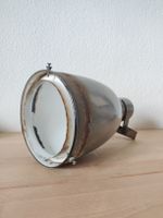 Vintage Industrielampe 40er/50er Emaille
