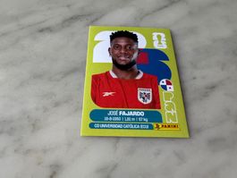 Panini Fifa Fussball WM 2026 Sticker José Fajardo PAN 17 neu