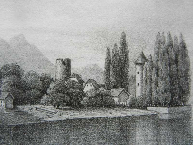 Gravures: La Tour de Peilz – D'occasion à Risch par Rischli15 8