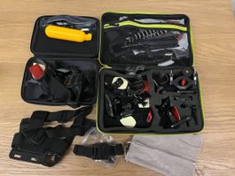 Kit d'accessoires GoPro – 2 mallettes de rangement