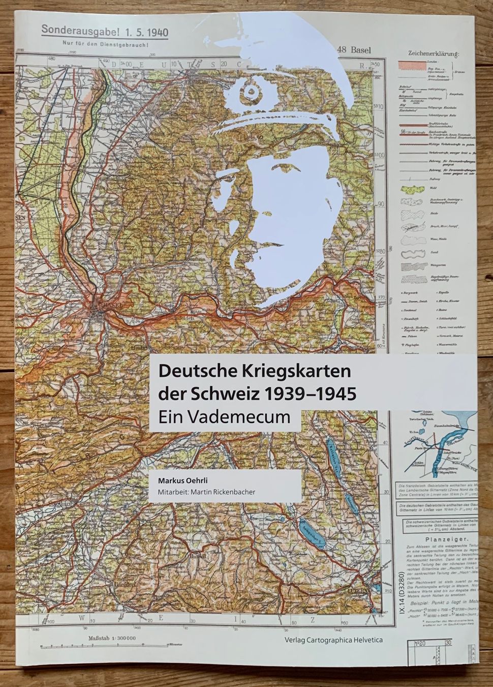 Livres: Büchlein Deutsche Kriegskarten der Schweiz – D'occasion à Goldingen par Bergler012