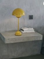 Tischleuchte &Tradition Flowerpot VP9 gelb neuwertig