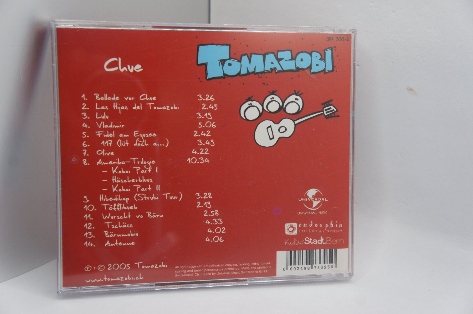 CD: CD Tomazobi – Chue – Usato da Ernetschwil venduto da luisvonerni 1