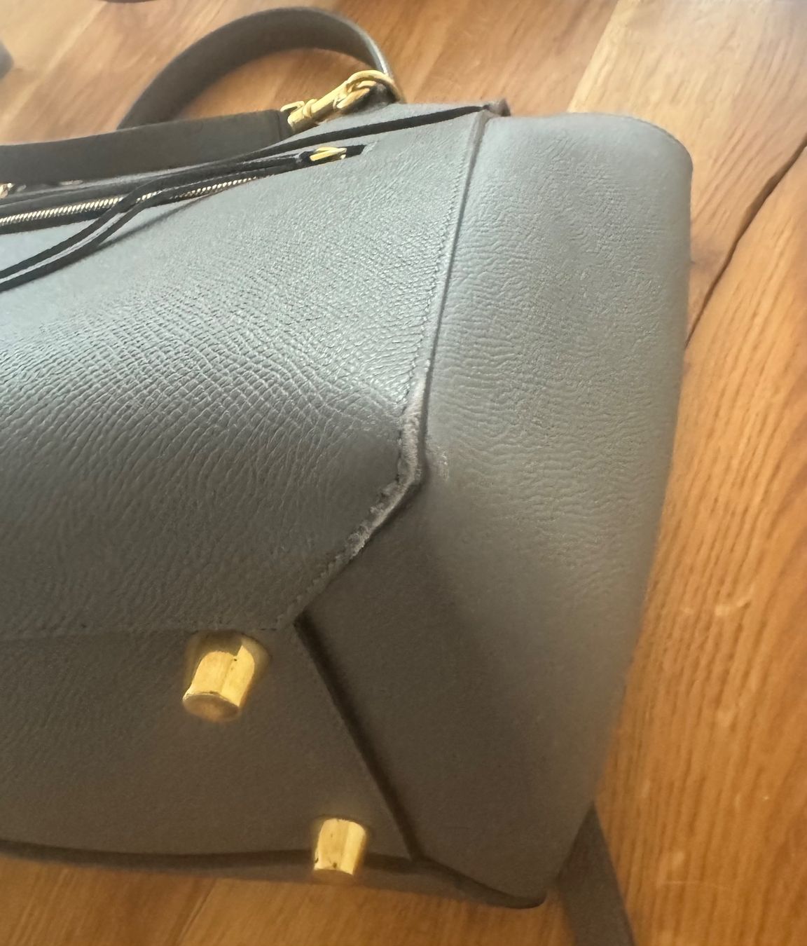 Celine Taschen für Damen: Celine 'Belt' Tasche Grau / Celine 'Belt' Handbag Grey – Gebraucht aus Zug von yas1988 5
