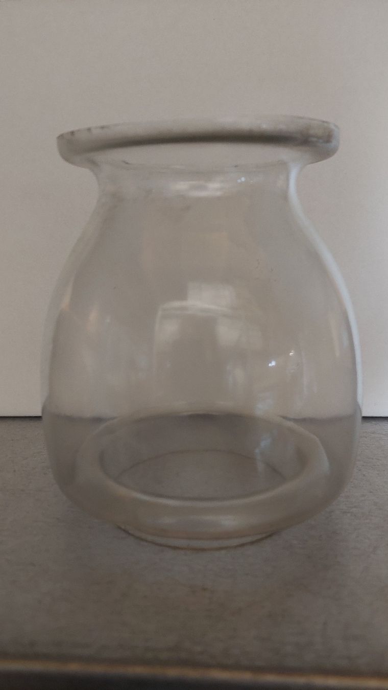 Lampenschirme: Lampenglas bauchig 138mm hoch – Neu und originalverpackt aus Ruswil von kellerruswil