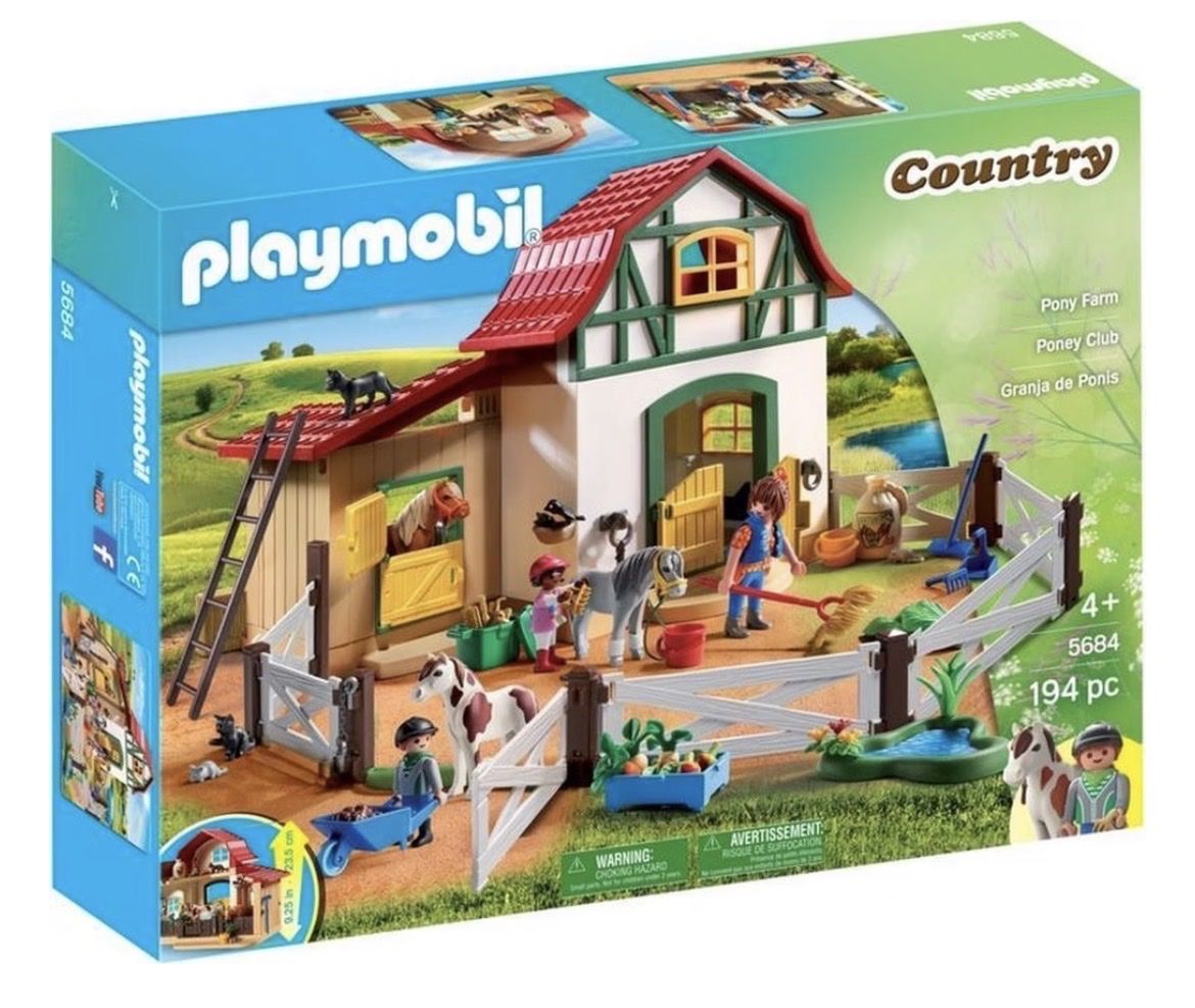 Playmobil Spielzeuge: Playmobil Ponyhof, Bausatz komplett – Gebraucht aus Oberuzwil von Page9242