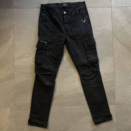 pantalon cargo size 29, avec poche noir