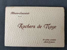 Postkarten-Buch "Album-Souvenir" Rochers de Naye