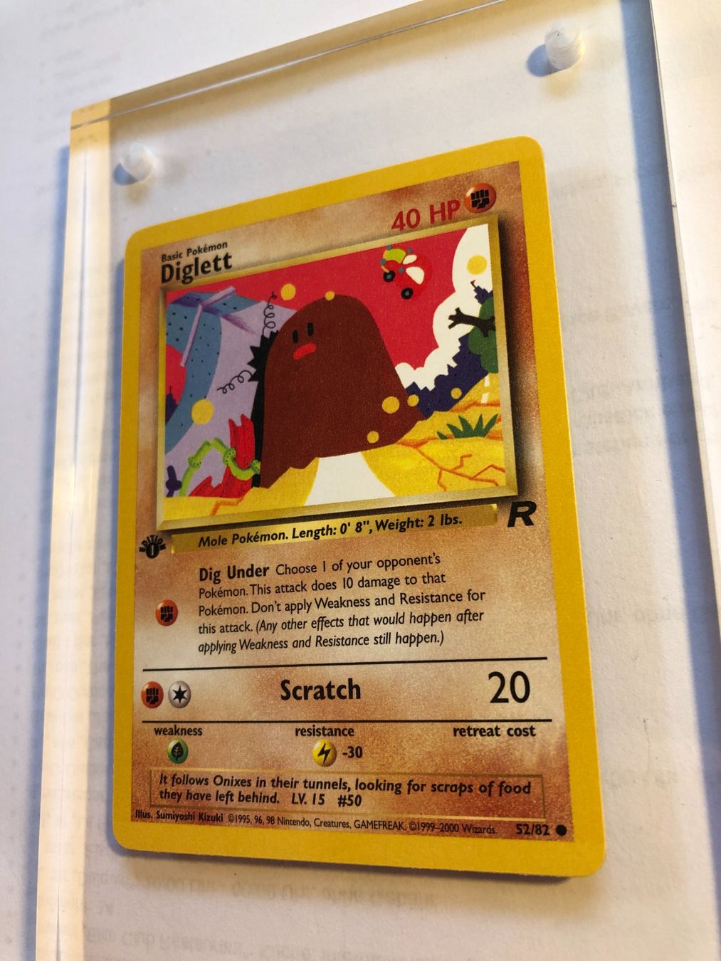 Cartes à collectionner: Diglett 1st Team Rocket - MINT - ab 1.- – D'occasion à Giubiasco par dan_pr8b 2