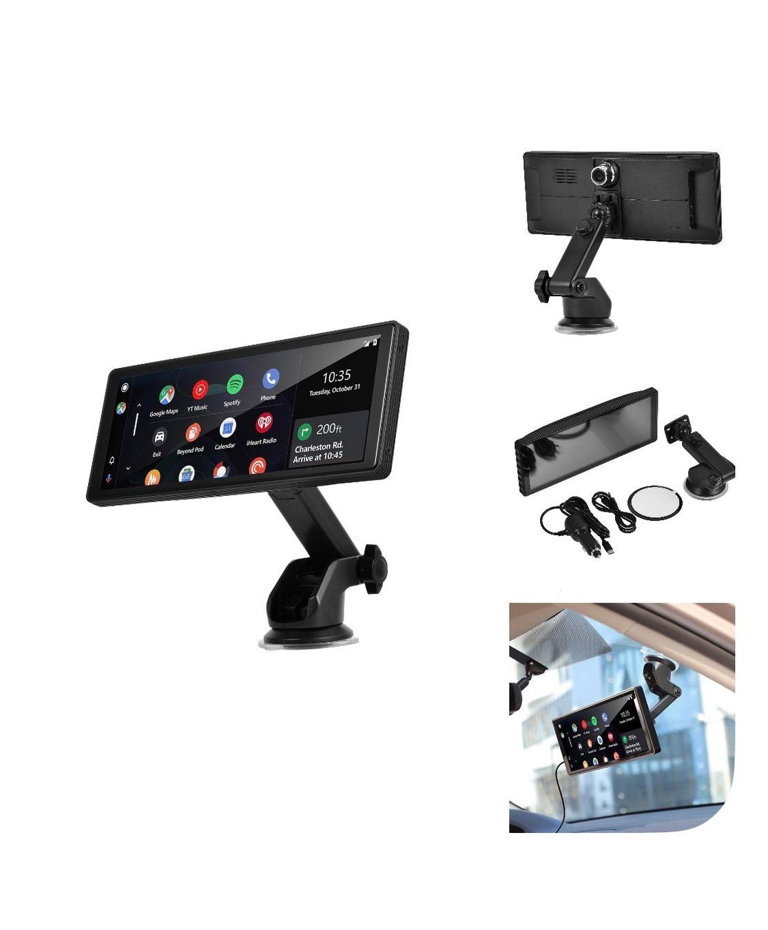 Accessori per altri veicoli: Technaxx Ecran 10 pouces CarPlay Dashcam TX-367 – Nuovo (secondo la descrizione) da Genève venduto da CapsGeneva 2
