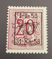 Belgien 1953 alte briefmarke