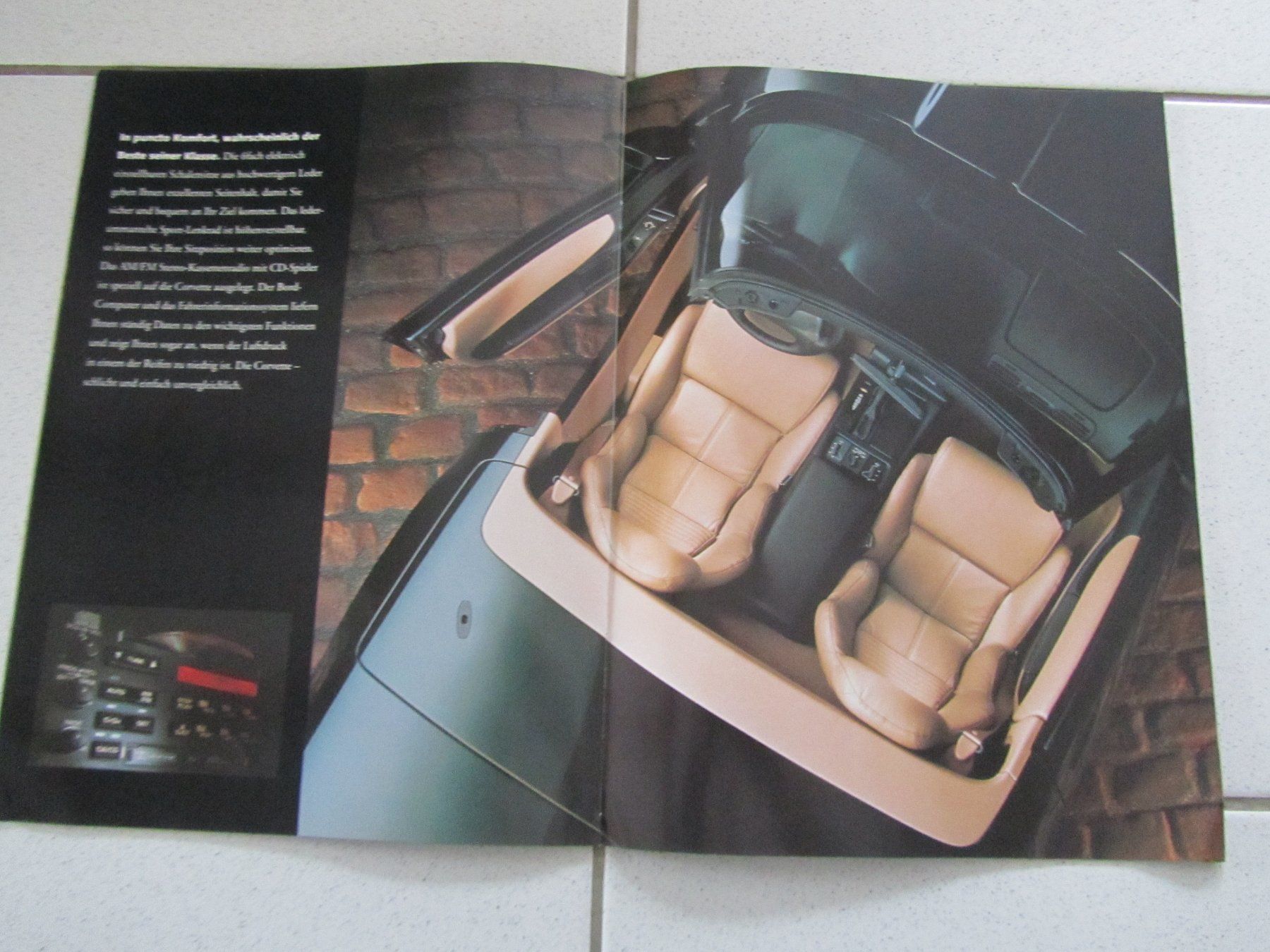 Documenti: Chevrolet Corvette Prospekt von ca. 1995 – Usato da Weiningen ZH venduto da dietsch57 2