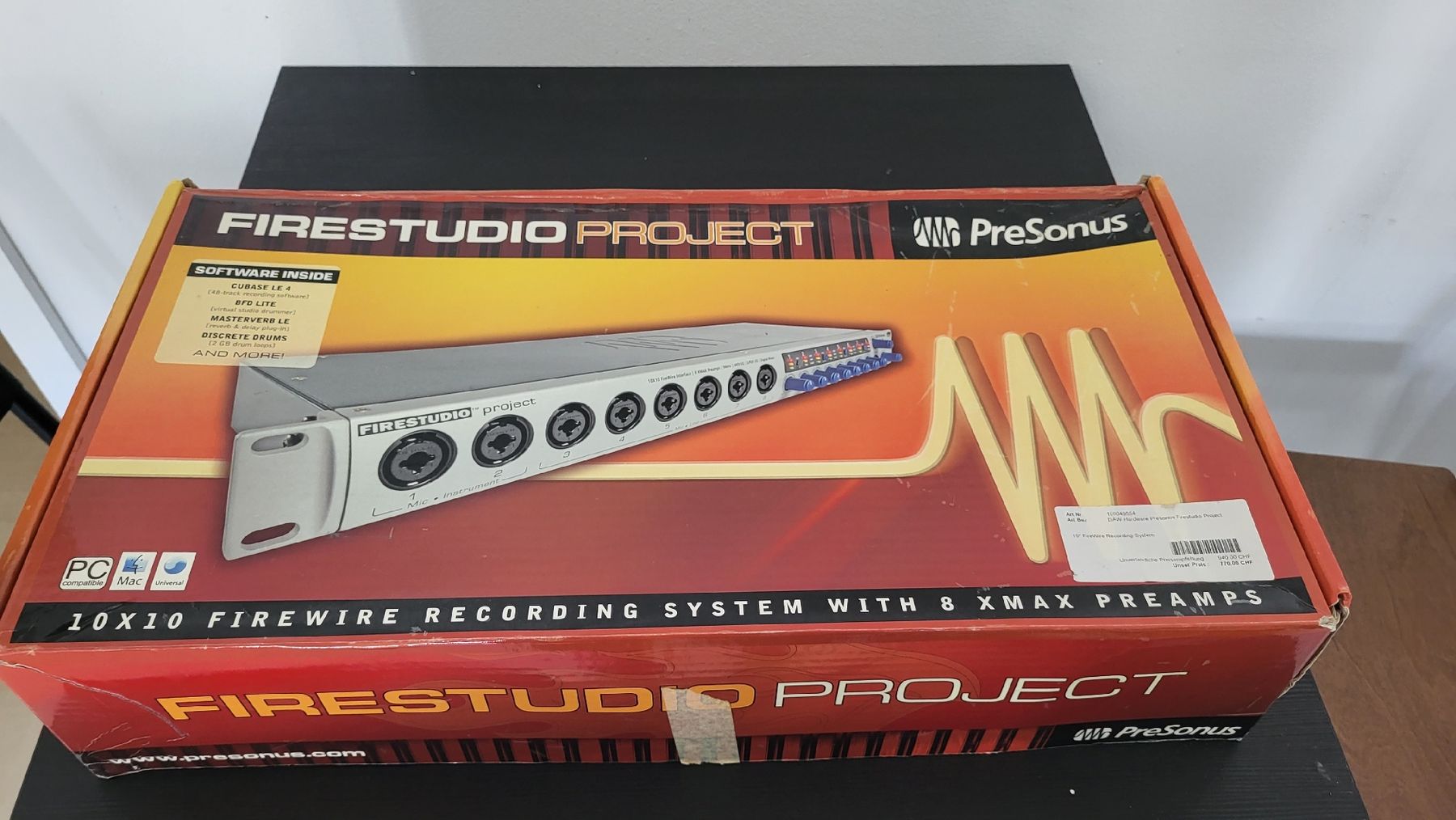 Registratori: PreSonus FireStudio Project Interface 10x10 DEFEKT – Difettoso da Luzern venduto da krrrr1234 3