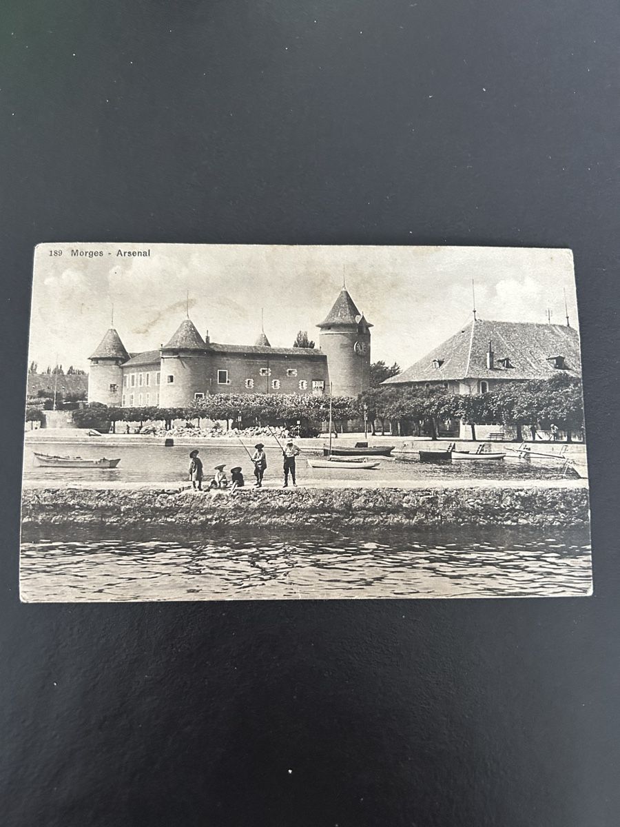 Ansichtskarten: Carte Postale Ancienne Morges Arsenal - Collection! – Gebraucht aus St-Cierges von Crisi53