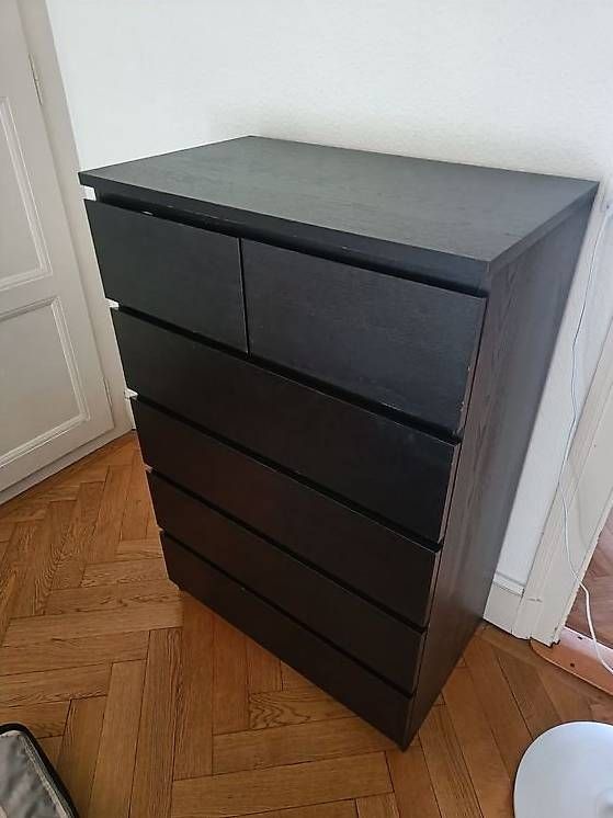 Cassettiere: Commode IKEA MALM à 6 tiroirs – Usato da Genève venduto da sca_j5cs 1