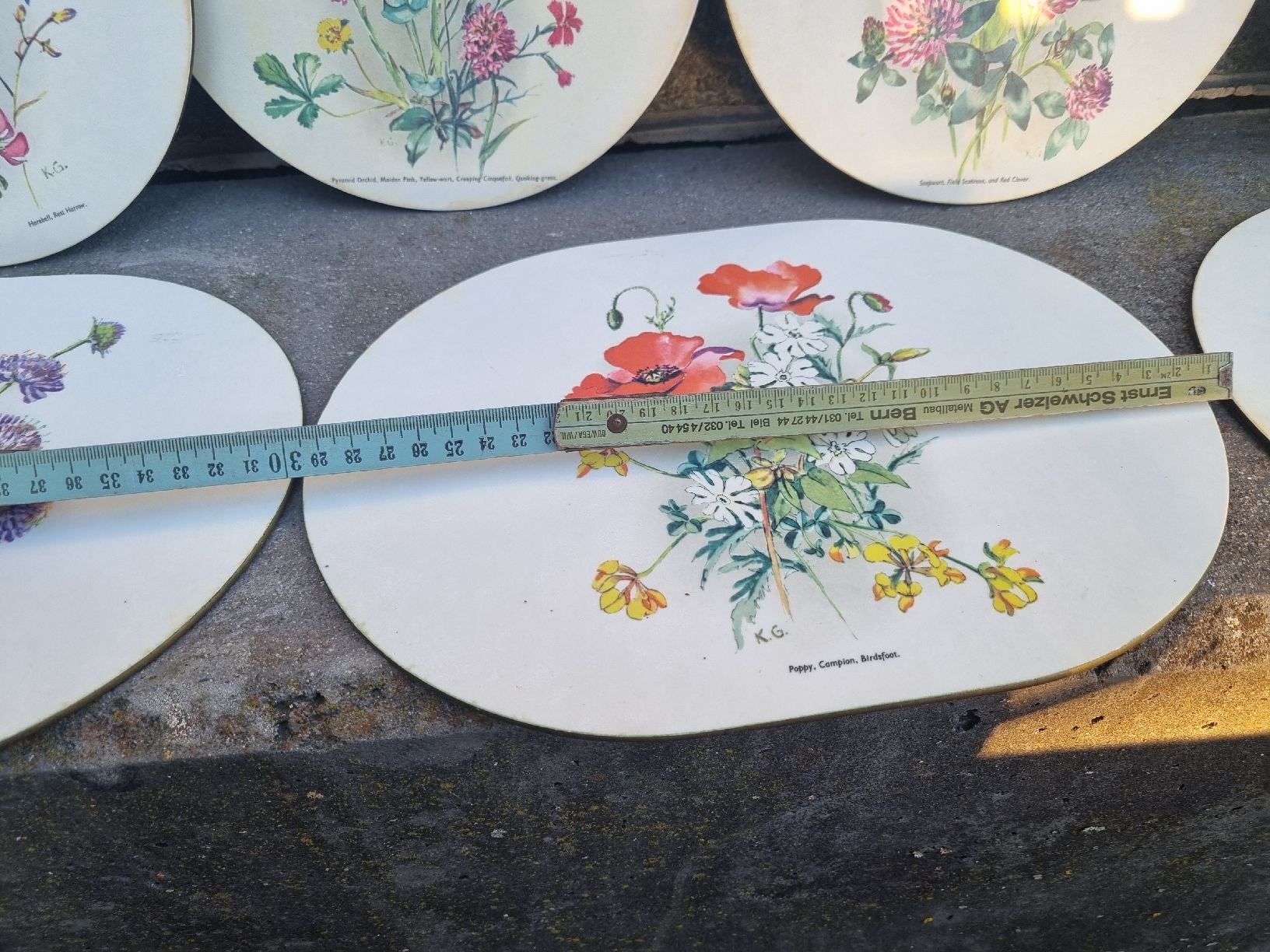 Piatti: Rare Hartplastikteller  – Usato da Ostermundigen venduto da vintage60 1