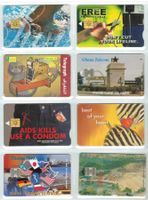 8 Telefonkarten Afrika