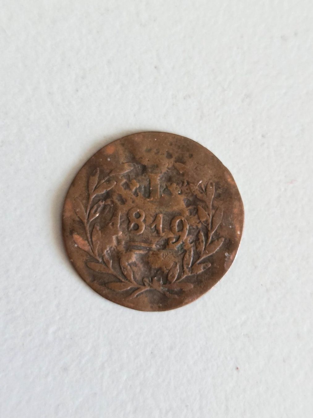 Alle Münzen: Münze 1 Batzen? 1819 – Gebraucht aus Luzern von Kartenansicht