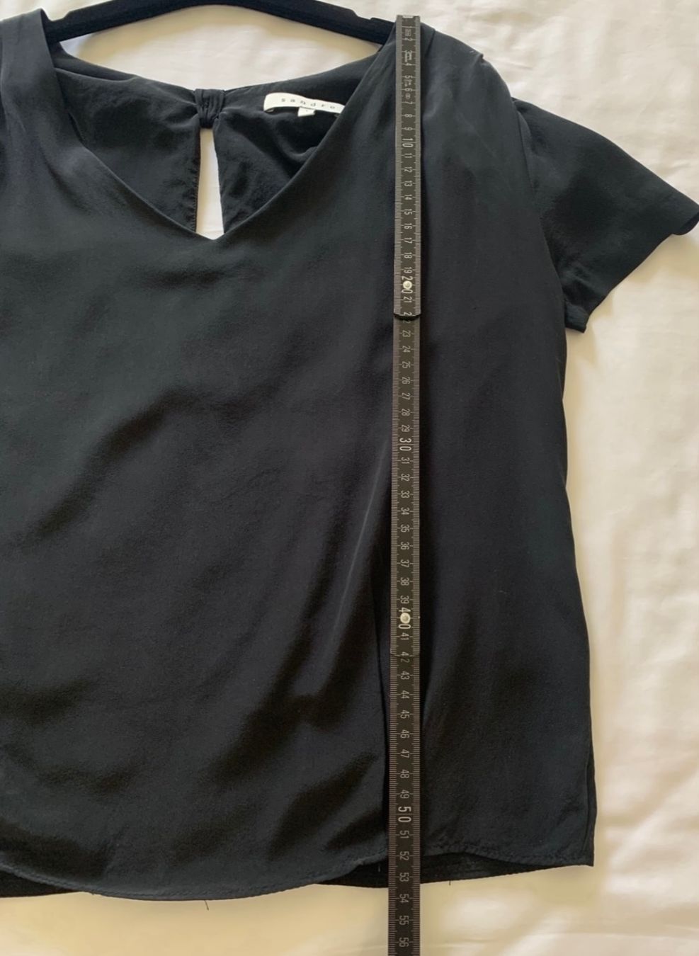 Sandro Tops: Blouse en soie Sandro taille 1 – Neuf (Voir description) à Gland par TallyEva 8