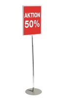 Plakatständer teleskopierbar für DIN3A4 in