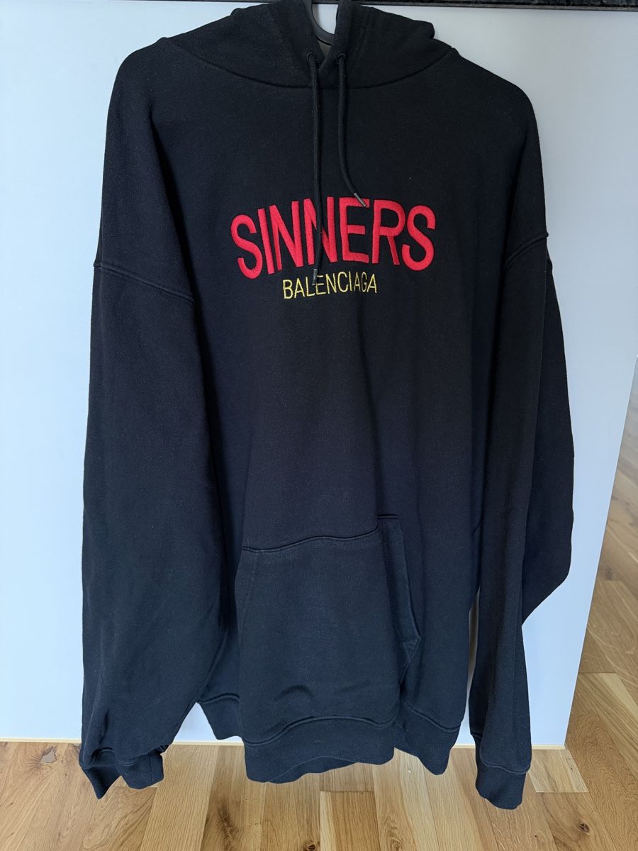 Balenciaga Maglioni & Felpe: BALENCIAGA SINNERS HOODIE – Usato da Wohlen AG venduto da dan_hk69