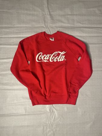 T-Shirt länge Armen, Fruit of The Loom Coca Cola