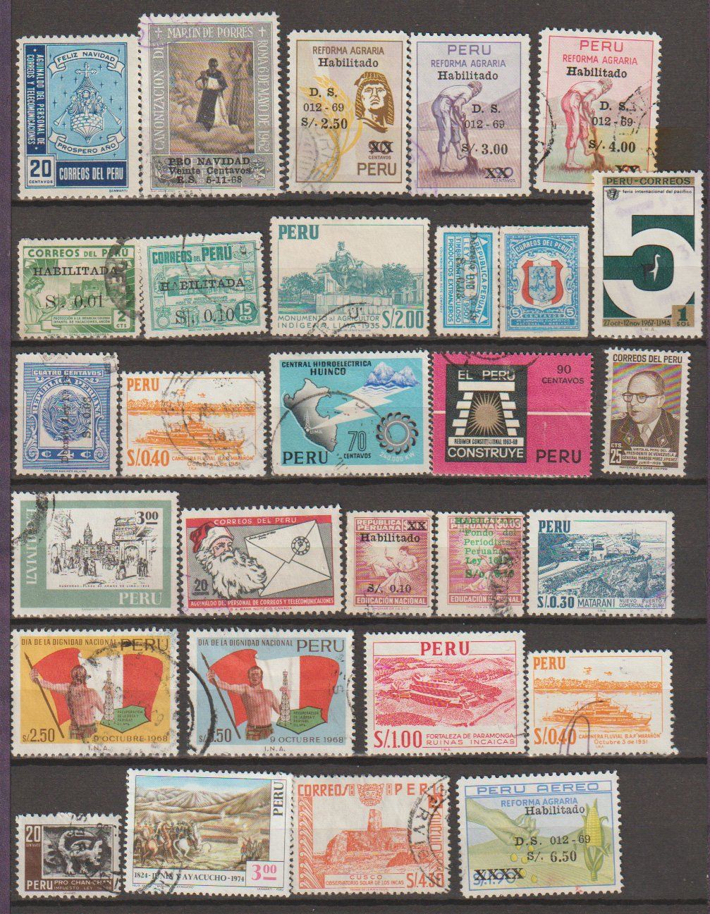 Tous les timbres: Pérou – D'occasion à Crans-Montana par kira56 1
