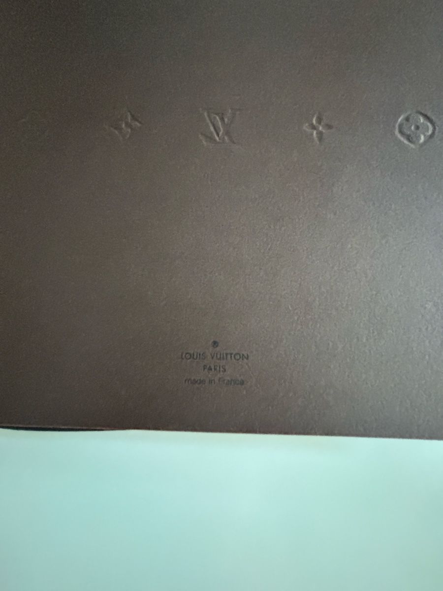 Louis Vuitton Blocchi: Louis Vuitton Notizbuch aus Leder – Nuovo (secondo la descrizione) da Dompierre VD venduto da Ruby18 5