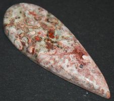 Cabochon L-8283 – Leopardenhaut Jaspis 47X17mm 36.35 Karat