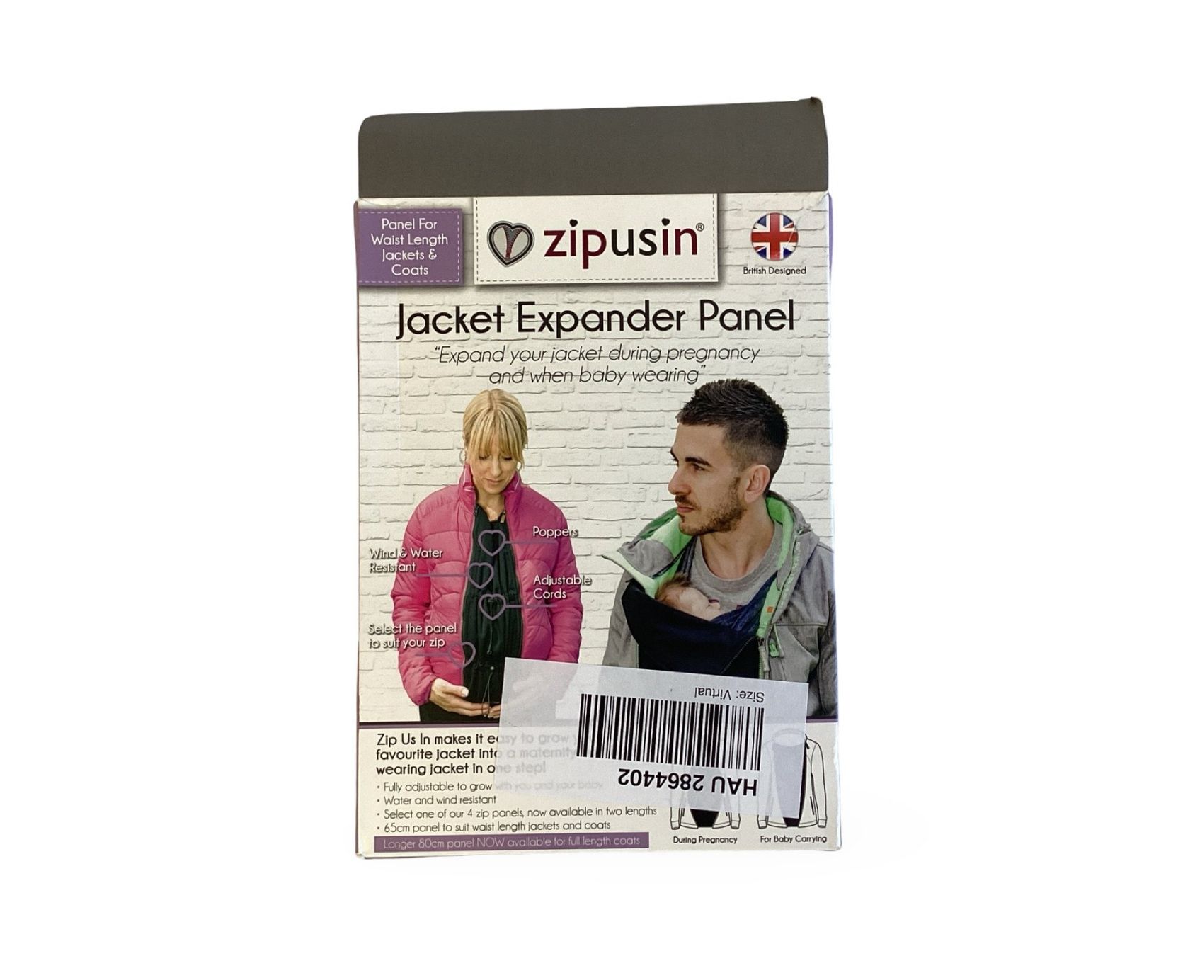 Jacken: ZIPUSIN Jacket Expander Panel – Neu (gemäss Beschreibung) aus Zürich von Restwert_Zuerich