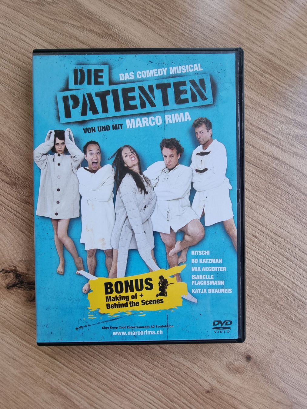 Tutti i DVDs: DVD "Die Patienten - Das Comedy-Musical" – Usato da Winterthur venduto da Christinakim 1