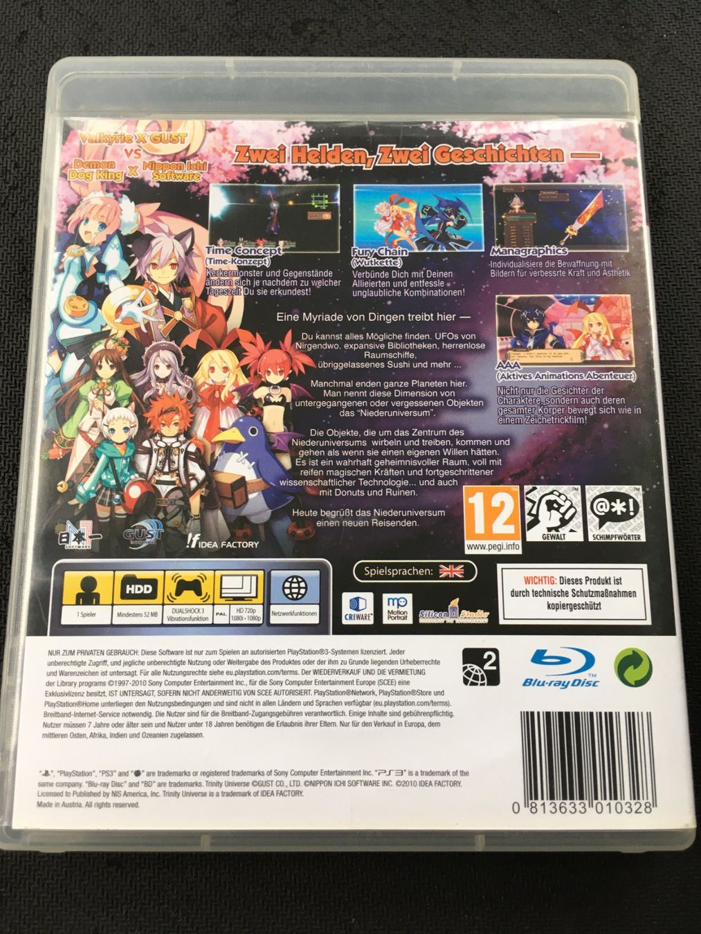 Sony Giochi: Trinity Universe - Playstation 3 / PS3 – Usato da St.Gallen venduto da sjosjo 1