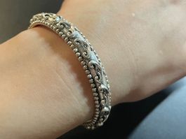Silber Armreif