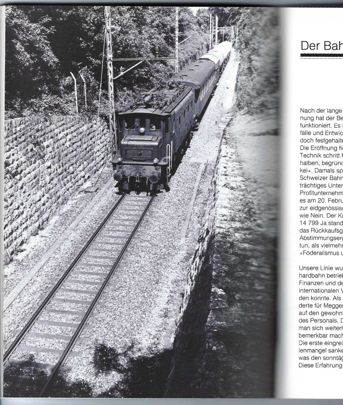 Libri: Die Gotthardbahn durch Meggen. – Usato da Horw venduto da SwissSteamMemories 2