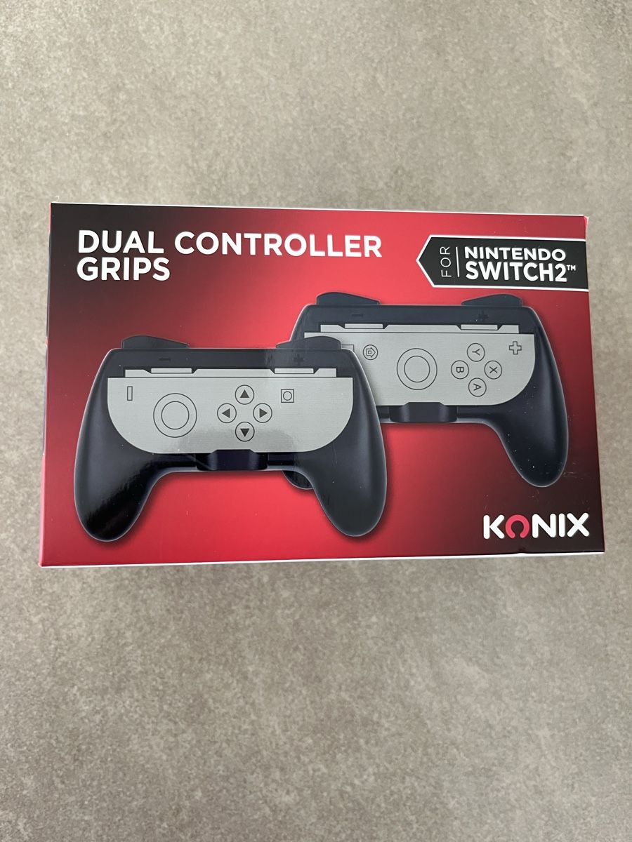 Controller: *KONIX* Nintendo Switch2 Dual Controller Grips – Nuovo e nell'imballaggio originale da Volketswil venduto da Kephren