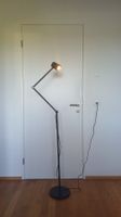 IKEA Stehlampe NYMÅNE schwarz (inkl. 5 Ersatzglühbirnen)